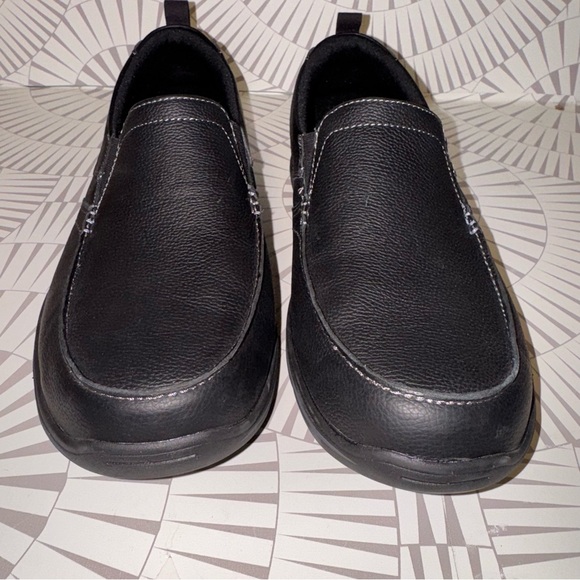 Skechers Men's Harper Forde Black Slip-On Shoes 10 Extra Wide Fit Memory Foam - Picture 1 of 7